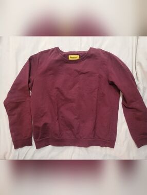 Women's Maroon Crewneck Sweater -